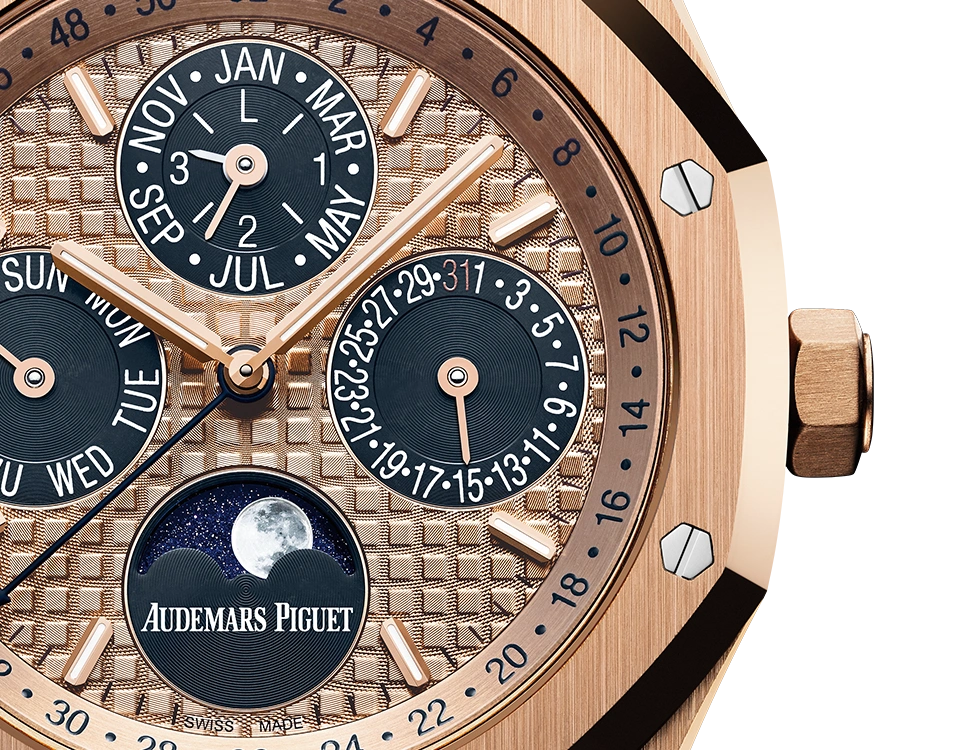 17d9b6383369b208dea952fd3de8b082 ROYAL OAK PERPETUAL CALENDAR Ref. 26584OR.OO.1220OR.01 - Image 9