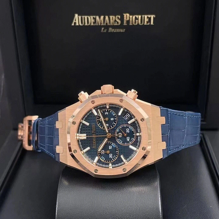 21bcf98c2eea077ce25c5f951258c1cc ROYAL OAK SELFWINDING CHRONOGRAPH Ref. 26240OR.OO.D315CR.01 - Image 4