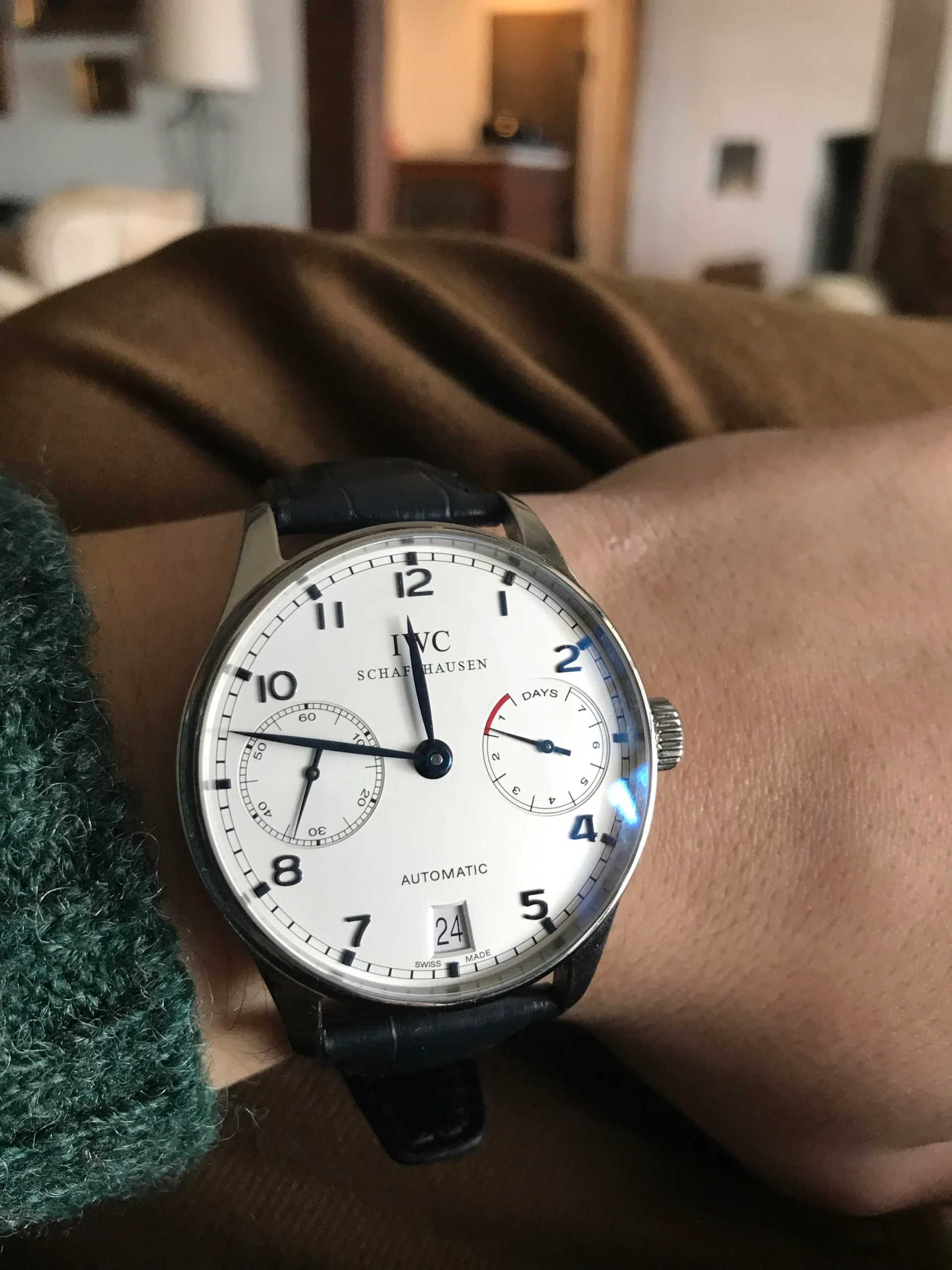 4048d54559a4d4207f585baff6f93c87 IWC Portugieser IW500107 watch (Portuguese 7) - Image 3