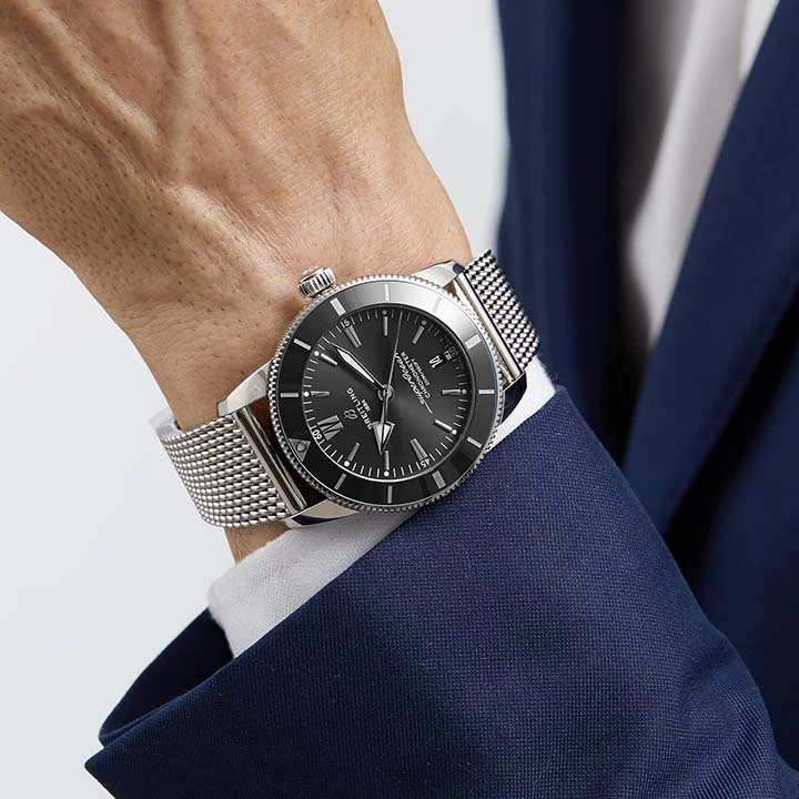 40ec41f48274f3fca04756d1abbdc644 Breitling AB2010121B1A1 SUPEROCEAN HERITAGE B20 AUTOMATIC 42 - Image 8