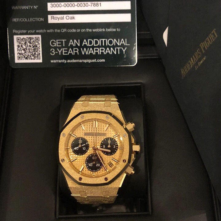 45fbc2253cadf76442929b773555c4ab ROYAL OAK SELFWINDING CHRONOGRAPH 26240BA.GG.1324BA.01 - Image 2