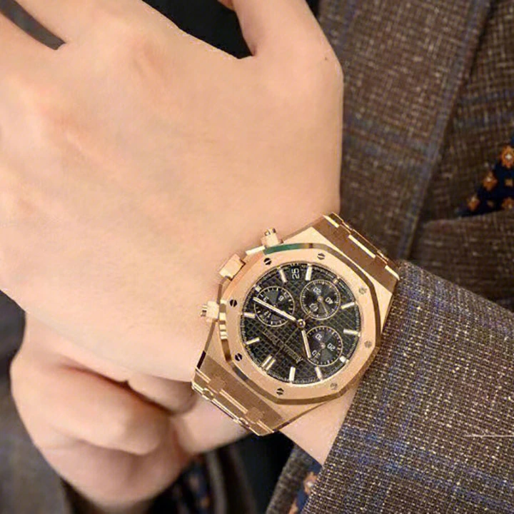 4a2f86cbc2f0239e5645d6e94226042a ROYAL OAK SELFWINDING CHRONOGRAPH Ref. 26240OR.OO.1320OR.02 - Image 5