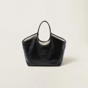 IVY Leather Handbag Black