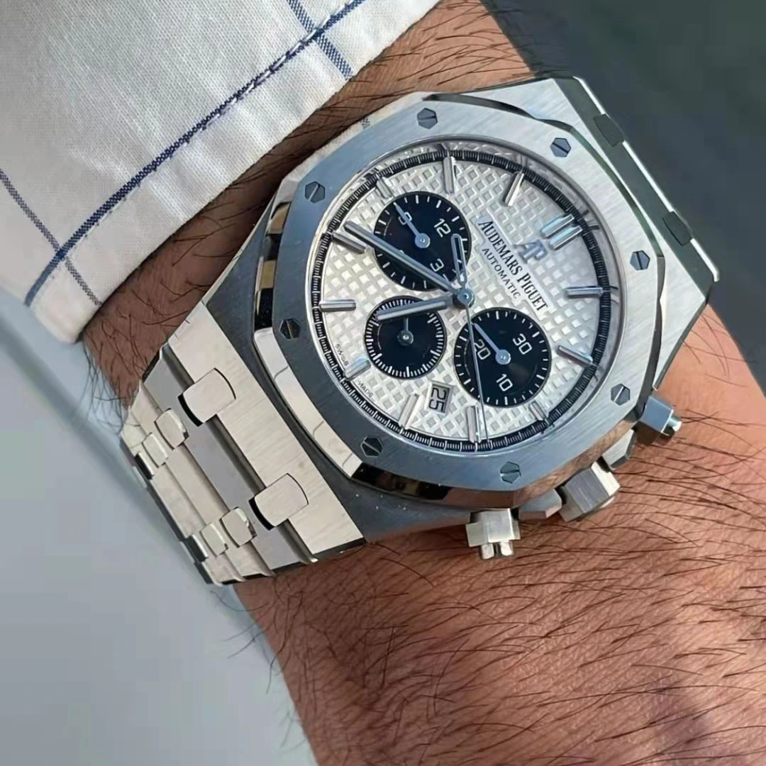 54aa901826c2da61c1539fe80c4ac445 Audemars Piguet Royal Oak Chronograph 26331ST - Image 10