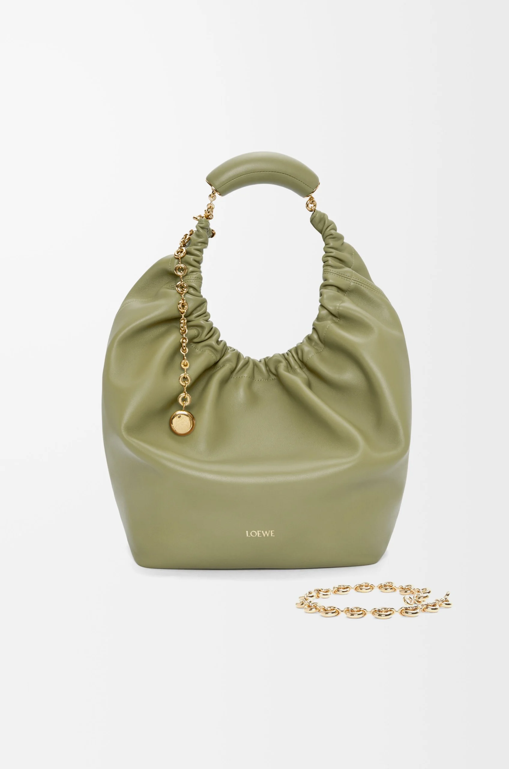 5e88f58de5616f338c0db89eef655bc6 Medium Squeeze bag in mellow nappa lambskin - Image 7