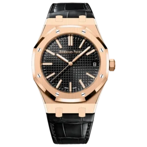 ROYAL OAK SELFWINDING  50TH ANNIVERSARY  Ref. 15510OR.OO.D002CR.01 This 18-carat pink gold Royal Oak Selfwinding in 4