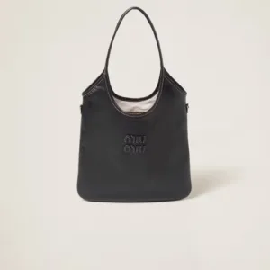 IVY Leather Handbag Black