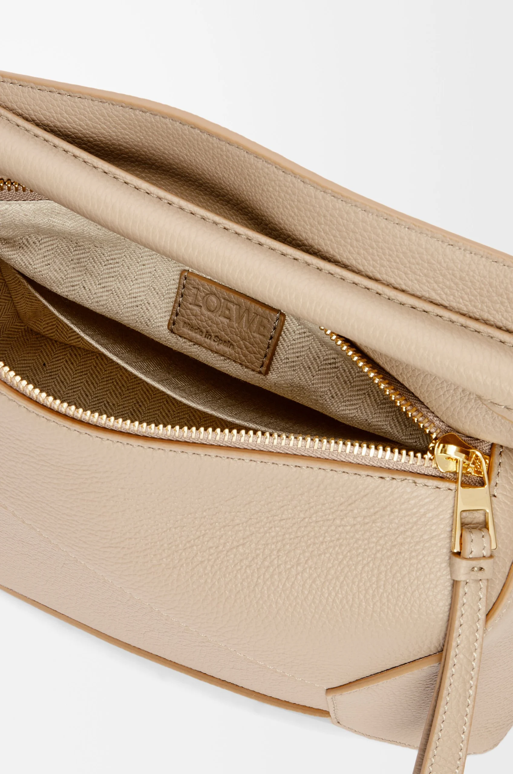 8f41dc4726b68f368780593cd74ff9e5 Small Puzzle bag in soft grained calfskin - Image 7