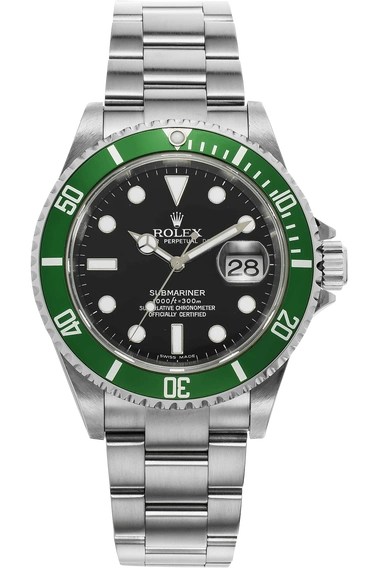966086c5655755923f388252fbb1f6f5 Rolex Submariner 16610LV-93250 black dial watch
