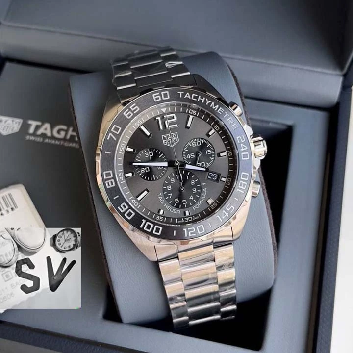 9a87dc4d91ad2c469f218f372d752fc0 TAG HEUER FORMULA 1 Quartz Chronograph - Diameter 43 mm CAZ1011.BA0842 - Image 12