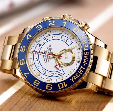9a978e3464931d3398a4c323764a815d Rolex YACHT-MASTER II-(Gold Strap)m116688-0002 - Image 2