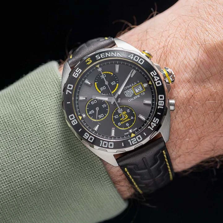 a0bf7da6c905f6cc0c05d8bf94b03cf7 TAG HEUER FORMULA 1 X SENNA Automatic Chronograph - Diameter 44 mm CAZ201B.FC6487 - Image 7
