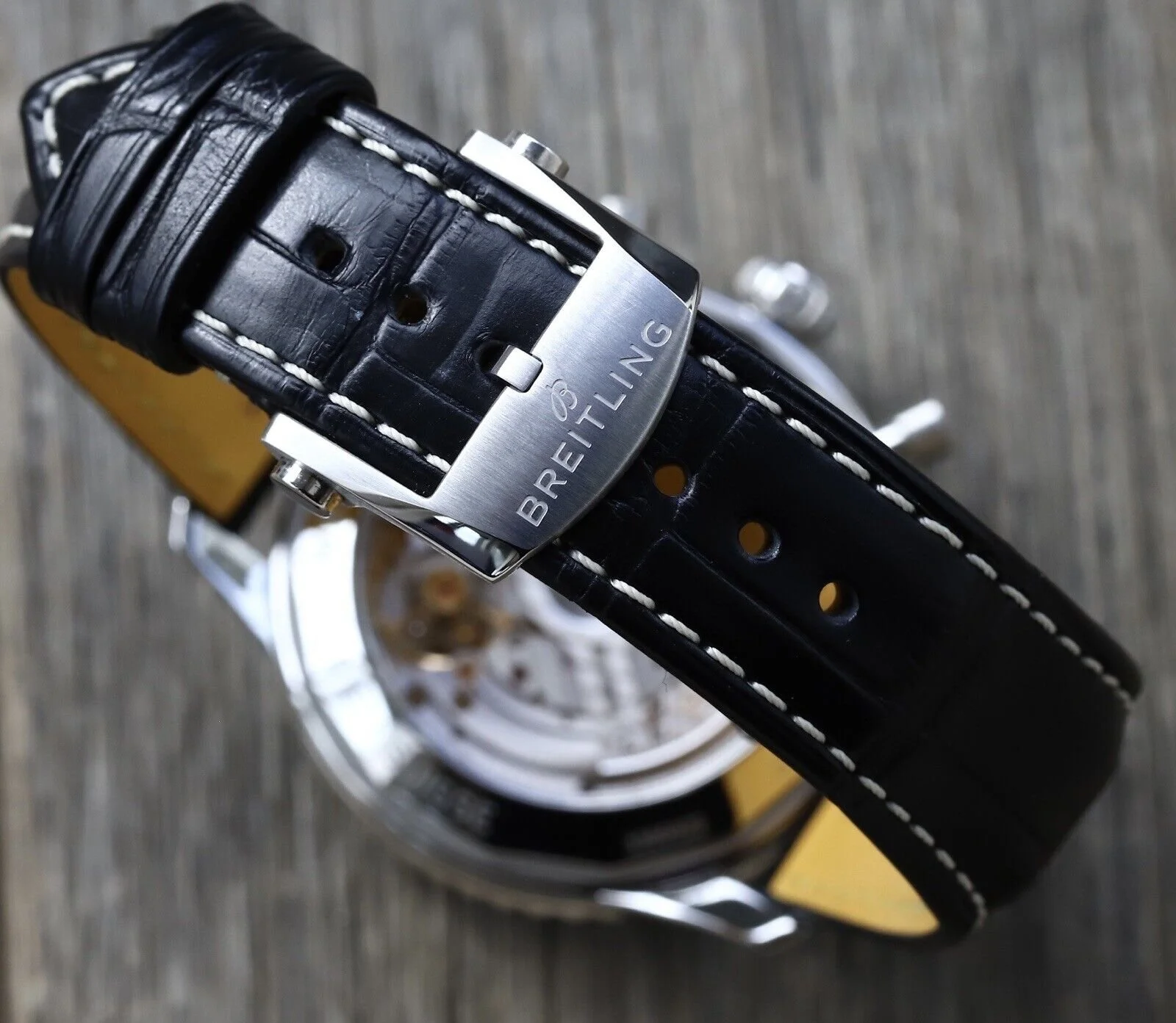 a4aa4bfdb985d59c75f6d53c5a3644c2 Breitling Navitimer B01 Chronograph Ice Blue Dial 43 AB0138241C1P1 - Image 7