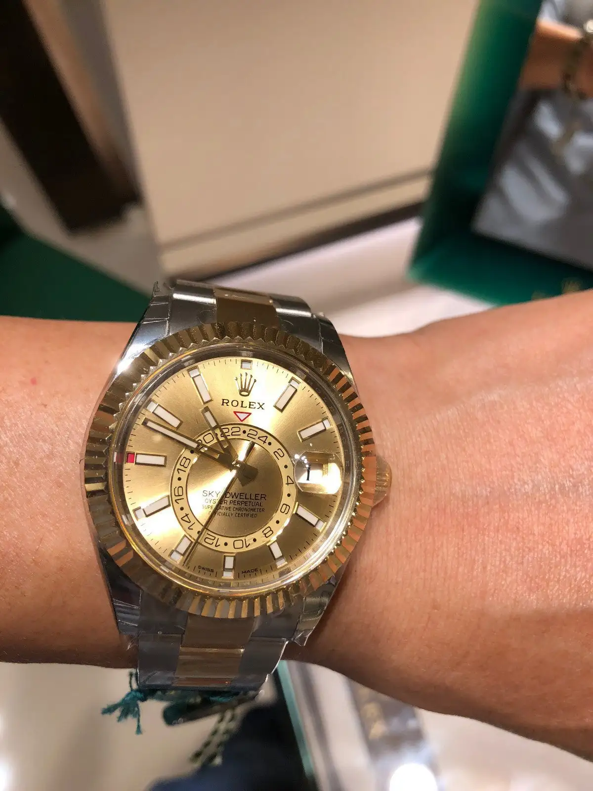 ac20e6ff1913ecb228efd02ba4faf76c SKY-DWELLER Oyster m326938 42 mm - Image 6