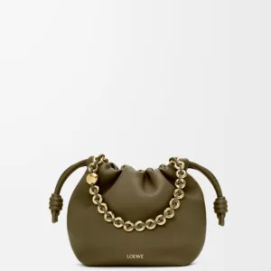 Mini Flamenco purse in mellow nappa lambskin