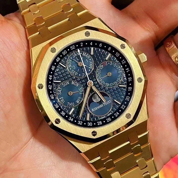 d84a8a1172c300c59ef10c8054a696be Royal Oak Perpetual Calendar 26574BA.OO.1220BA.01 - Image 7