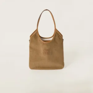 Ivy corduroy texture shopping bag