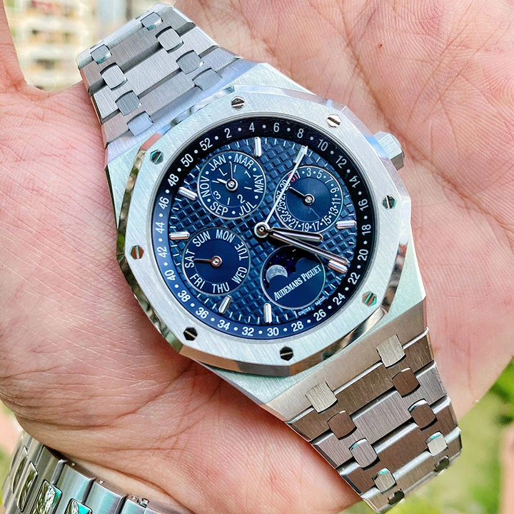 ec257d9ae5066949bd749d0243848505 ROYAL OAK PERPETUAL CALENDAR 26574ST.OO.1220ST.03 - Image 2