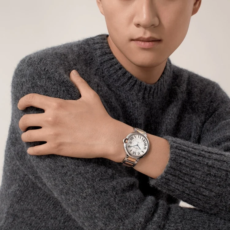 ef97bc64f3c66aa7865f4511ed68e7ca Cartier Ballon Bleu W2BB0031 watch - Image 6