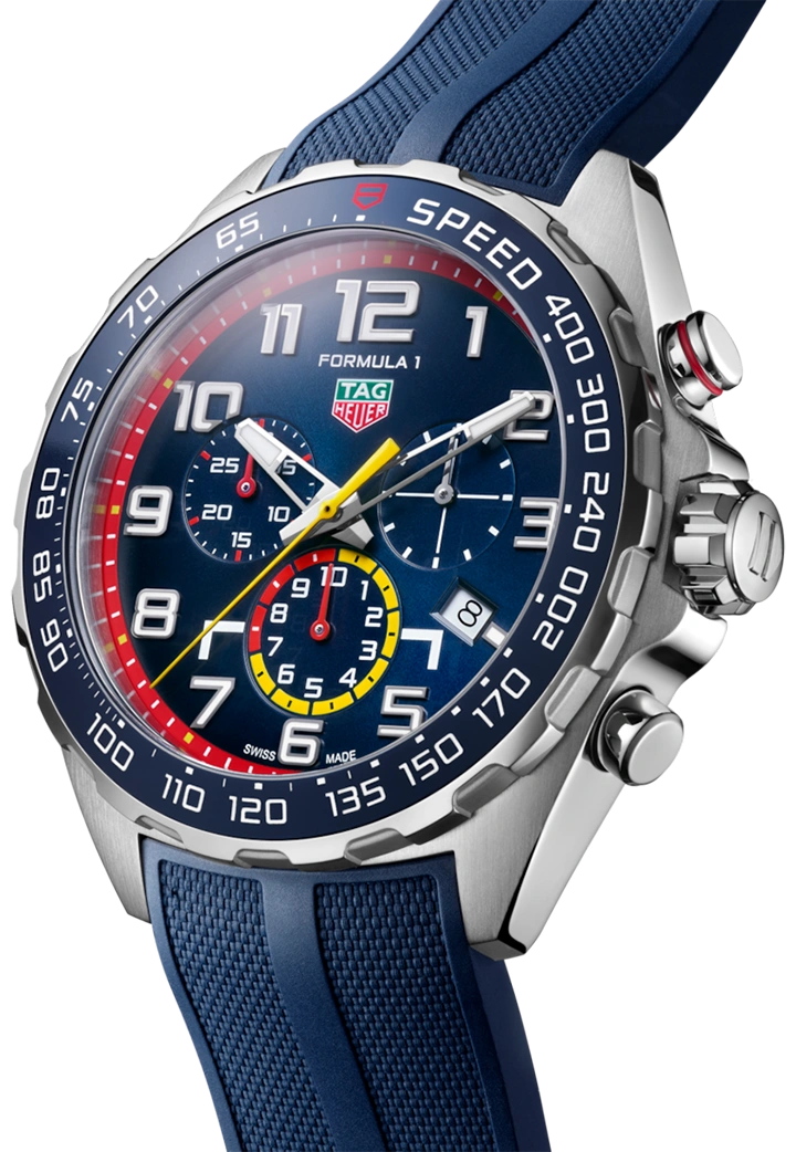 f03ca80fa81cc5669f917b3ec7656614 TAG HEUER FORMULA 1 X RED BULL RACING Quartz Chronograph - Diameter 43 mm CAZ101AL.FT8052