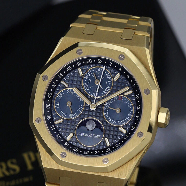 f36c873b6f6e667e6c860ac4e91b21b9 Royal Oak Perpetual Calendar 26574BA.OO.1220BA.01 - Image 2