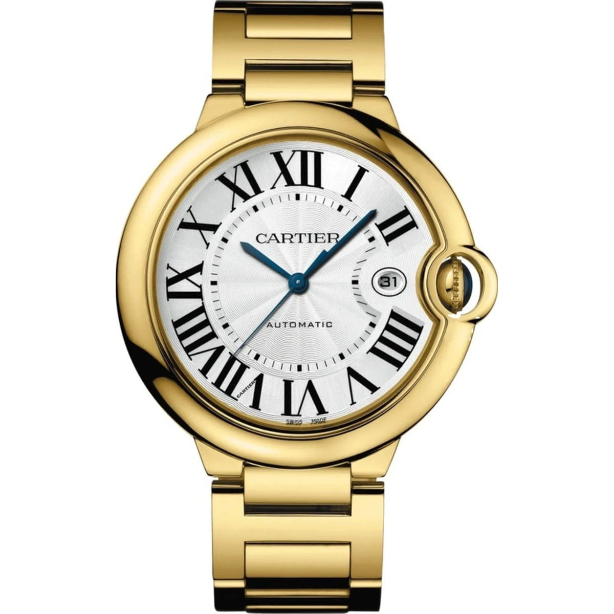 f490afe7fe8a8f165ca6ab9bfdd0f4a6 BALLON BLEU DE CARTIER WATCH 36 mm, mechanical movement with automatic winding, yellow gold