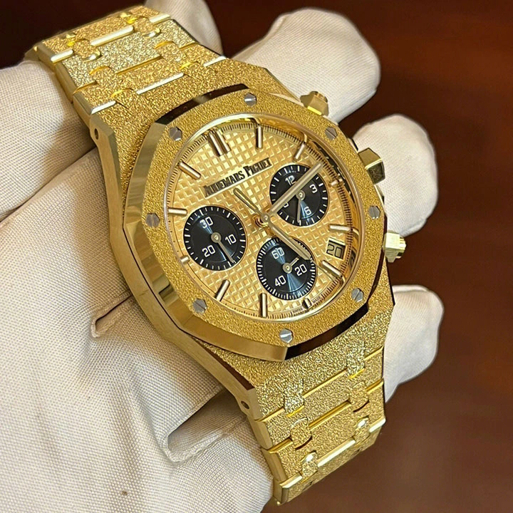 f580176b35ce6371fe8ccf6bd093dd66 ROYAL OAK SELFWINDING CHRONOGRAPH 26240BA.GG.1324BA.01 - Image 7