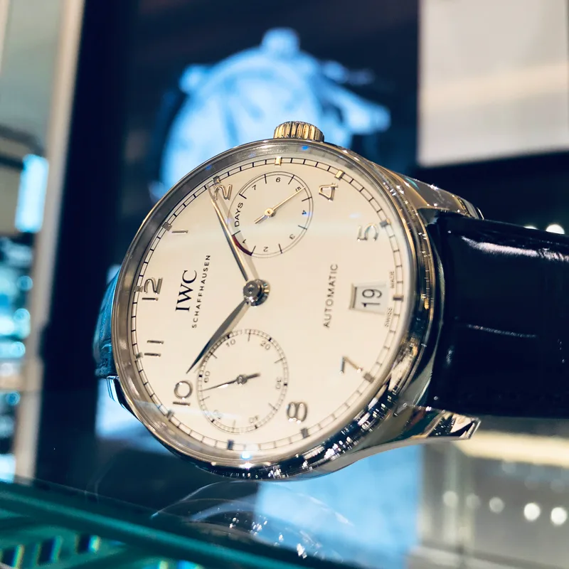 f9677832511589ee24e57da893e7b7dc IWC Portugieser IW500107 watch (Portuguese 7) - Image 7