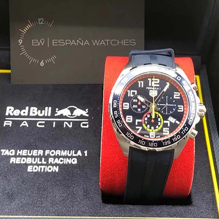 fb11ae013c62c9b0c5d5f5f3d98c5ba9 TAG HEUER FORMULA 1 X RED BULL RACING Quartz Chronograph - Diameter 43 mm CAZ101AL.FT8052 - Image 5
