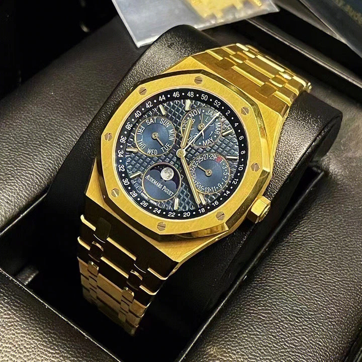 ff2b21e305f17be4346fa8d2d5a8f2c5 Royal Oak Perpetual Calendar 26574BA.OO.1220BA.01 - Image 3